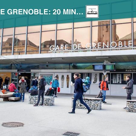 Appartamento Guest-K Peretto Netfix-Balcon-Free Parking Grenoble Esterno foto