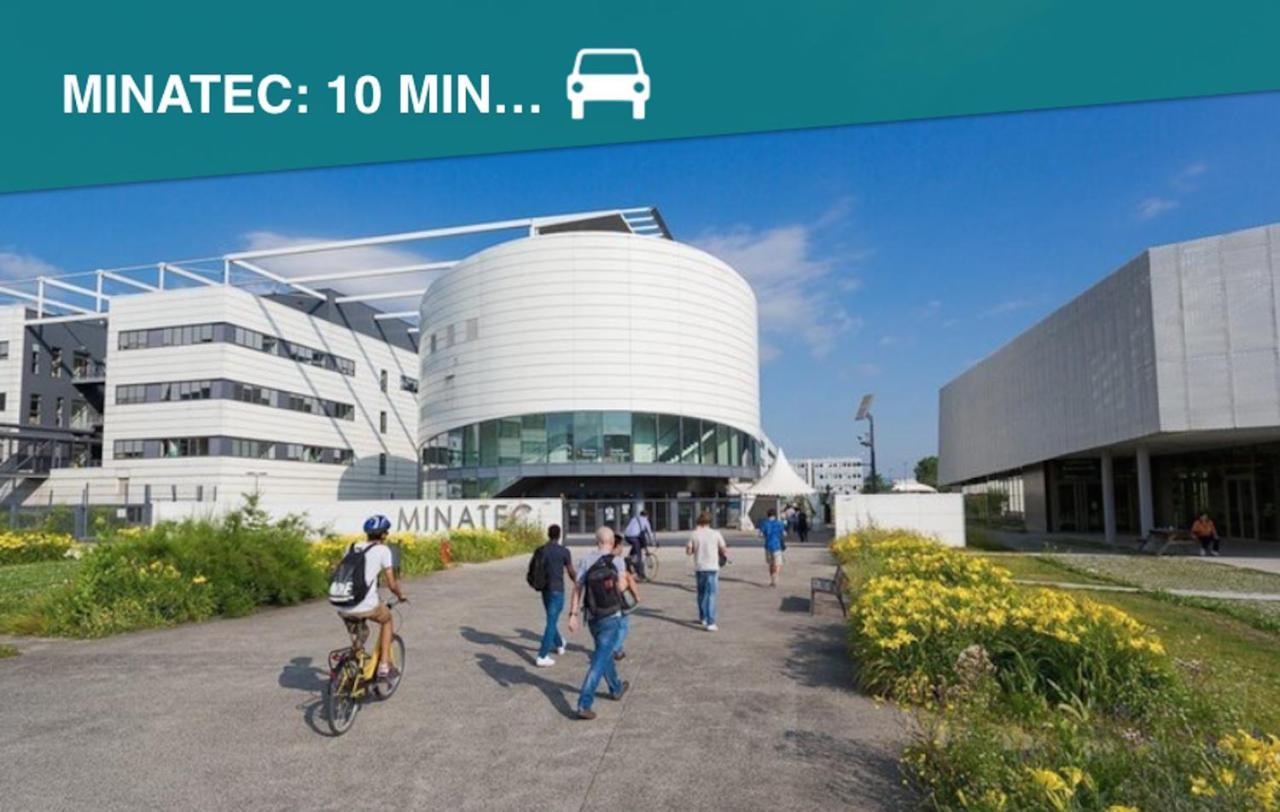 Appartamento Guest-K Peretto Netfix-Balcon-Free Parking Grenoble Esterno foto