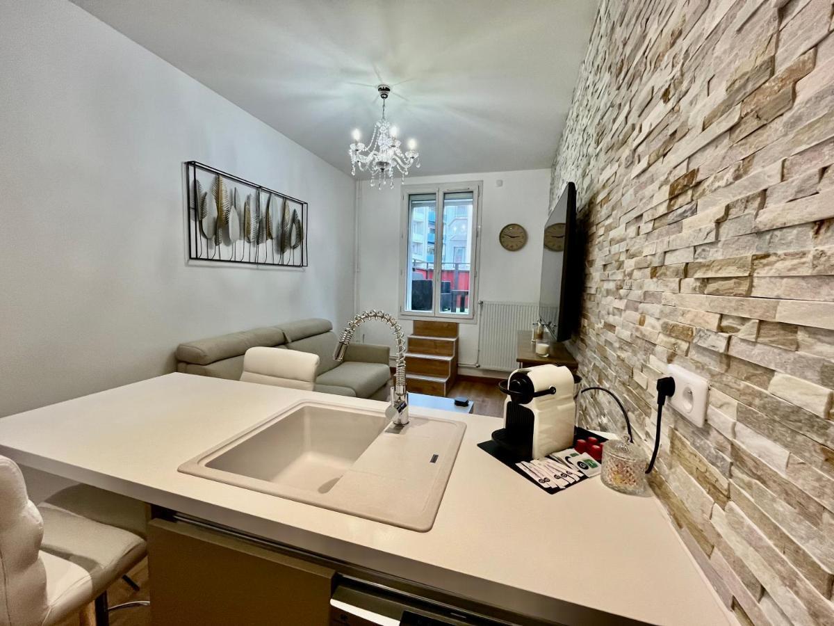 Appartamento Guest-K Peretto Netfix-Balcon-Free Parking Grenoble Esterno foto
