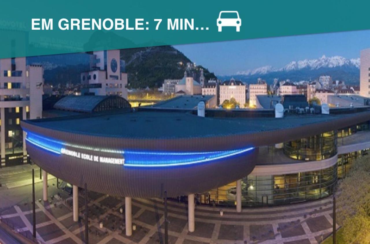 Appartamento Guest-K Peretto Netfix-Balcon-Free Parking Grenoble Esterno foto